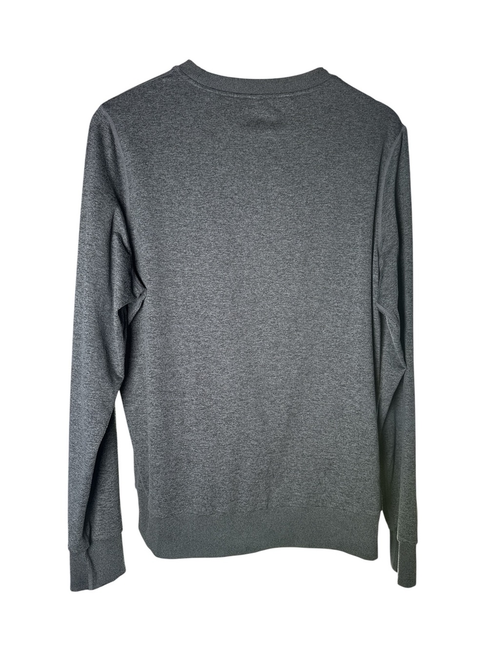 Vuori Ponto Performance Crew DreamKnit Sweatshirt Men’s Medium Charcoal Gray - Picture 4 of 8